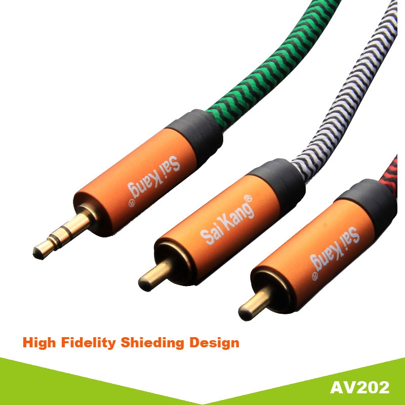 AV cable high fidelity shieldi